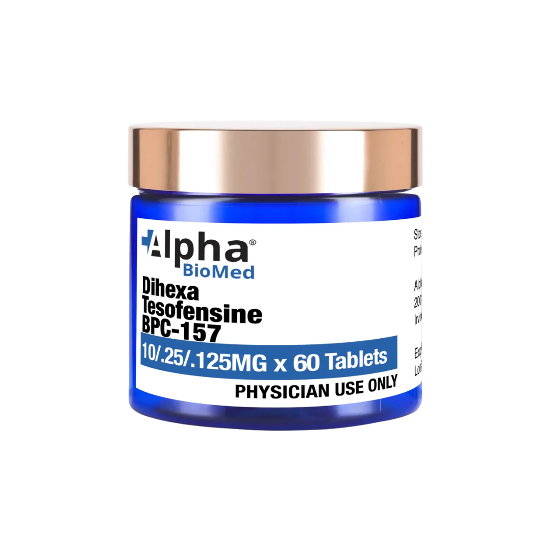 Brain Blend - Dihexa (10mg) / Tesofensine (250mcg) / BPC-157 (125mcg) x 60 Tablets